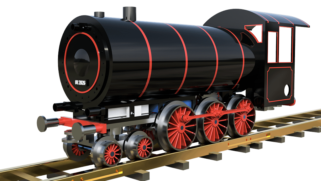 Lok1 rendered view left side